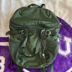 Athleta Dark Olive Green Womens Daypack Backpack